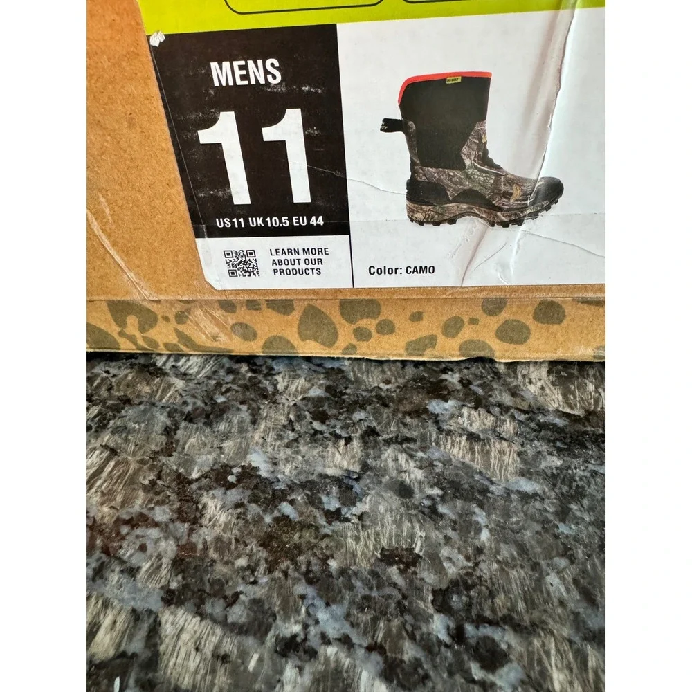 Western Chief Mens‎ Ramble Neoprene Mid Waterproof Camo Boots 11 -20 Cold Rated